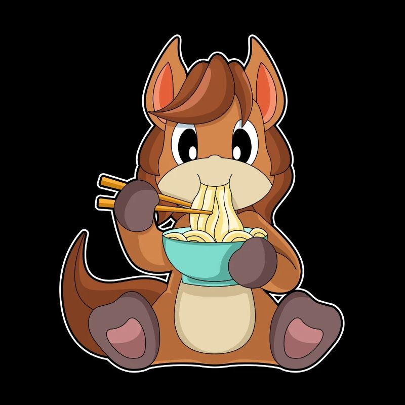 Cuisinière de chevaux Ramen