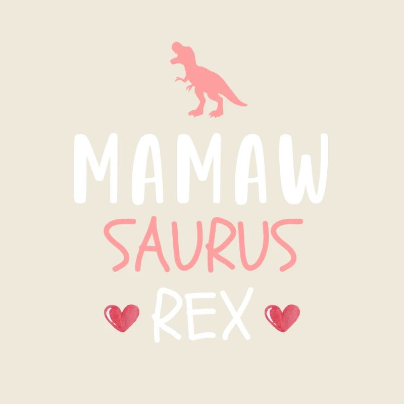 Mamawsaurus Rex Niedliche Mamaw Dinosaurier-Oma Mutter