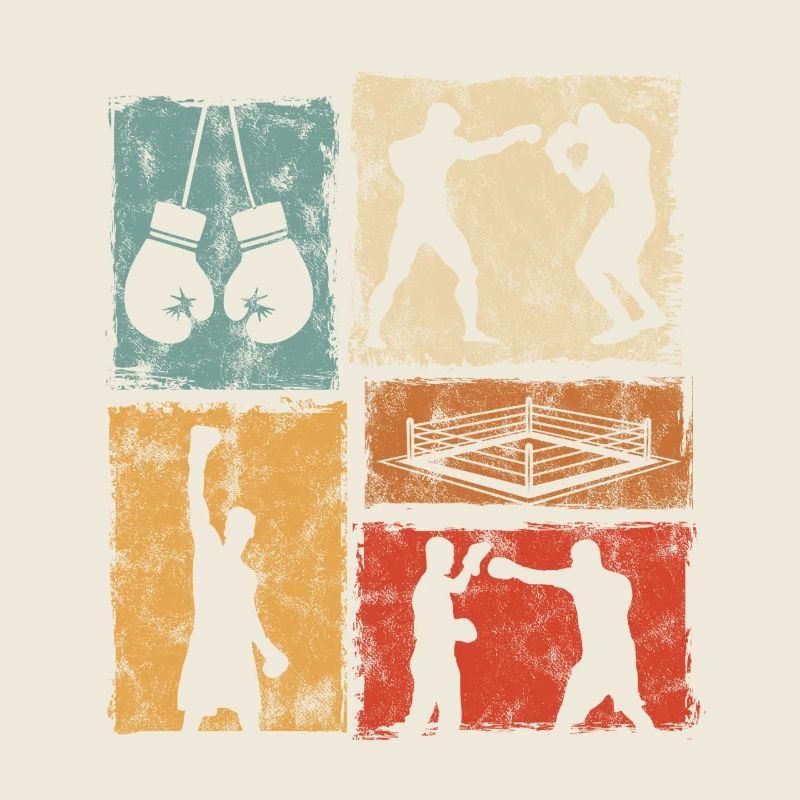 Graphismes de boxe pour professionnels et amateurs