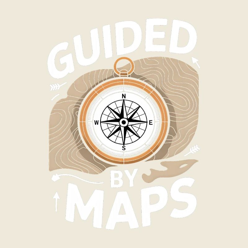 Guided By Maps Topographic Map