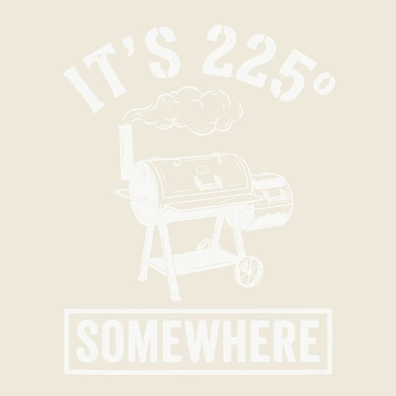 C’est 225 Somewhere Low and Slow BBQ Smoker T-shirt