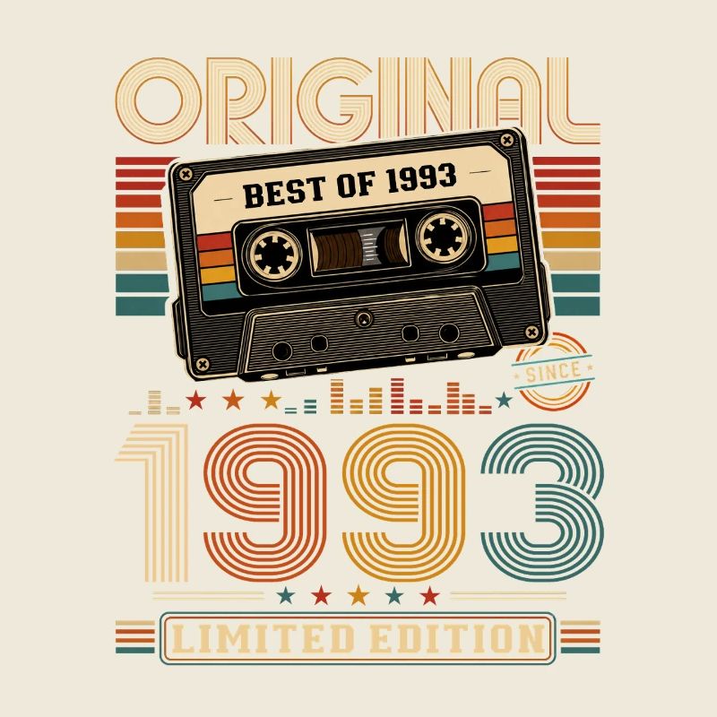 Cassette du 33e anniversaire Gift Man Meilleur de 1993