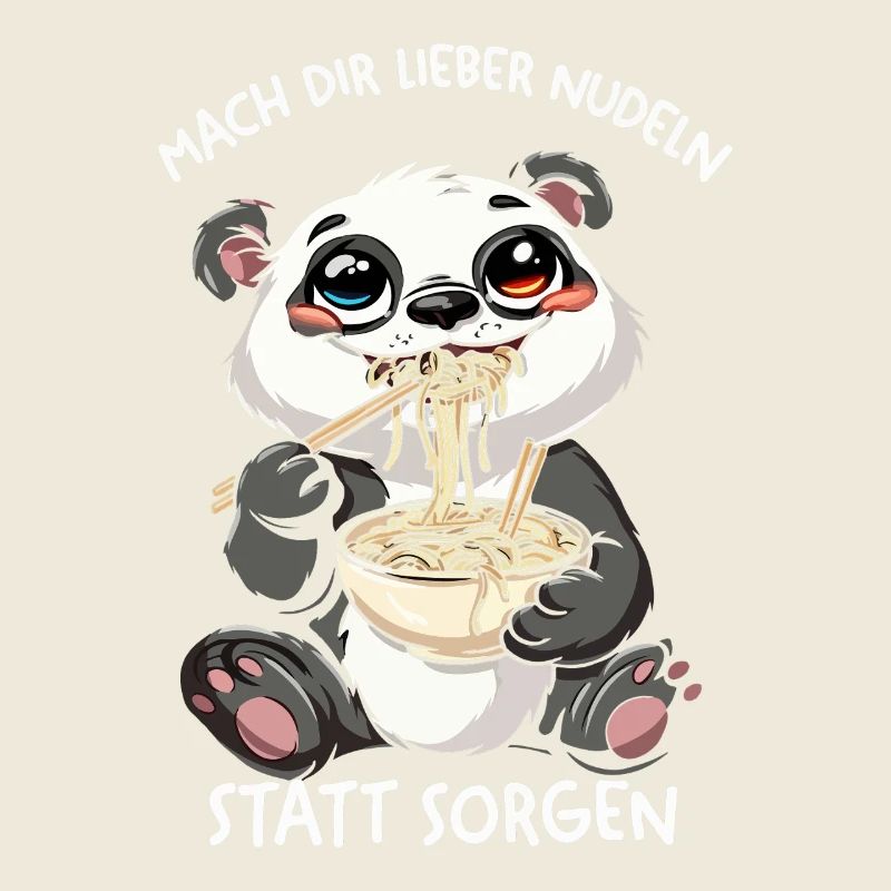 Panda Nudeln statt Sorgen