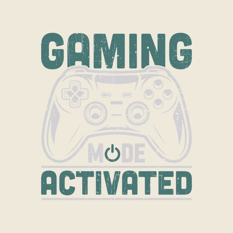 Gaming Mode Enabled Gamer Gaming Play