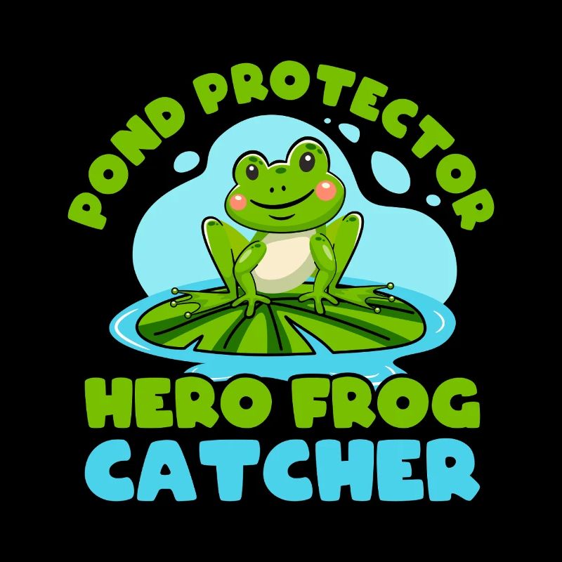 Frog Catcher Pond Protector Frog
