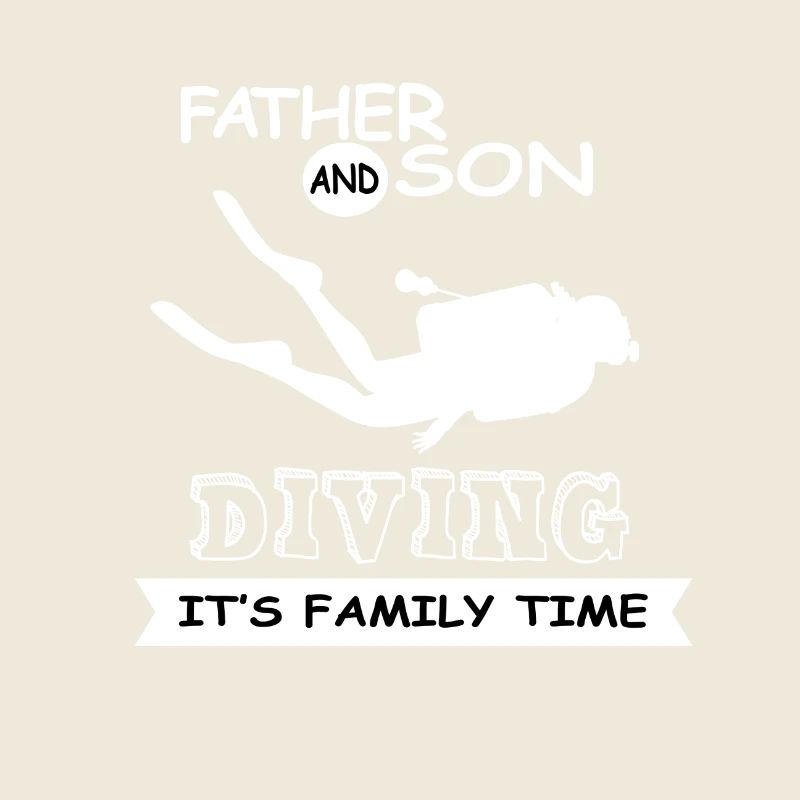 Father And Son - Diving