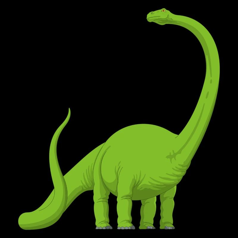 Dinosaurier: Comic Diplodocus