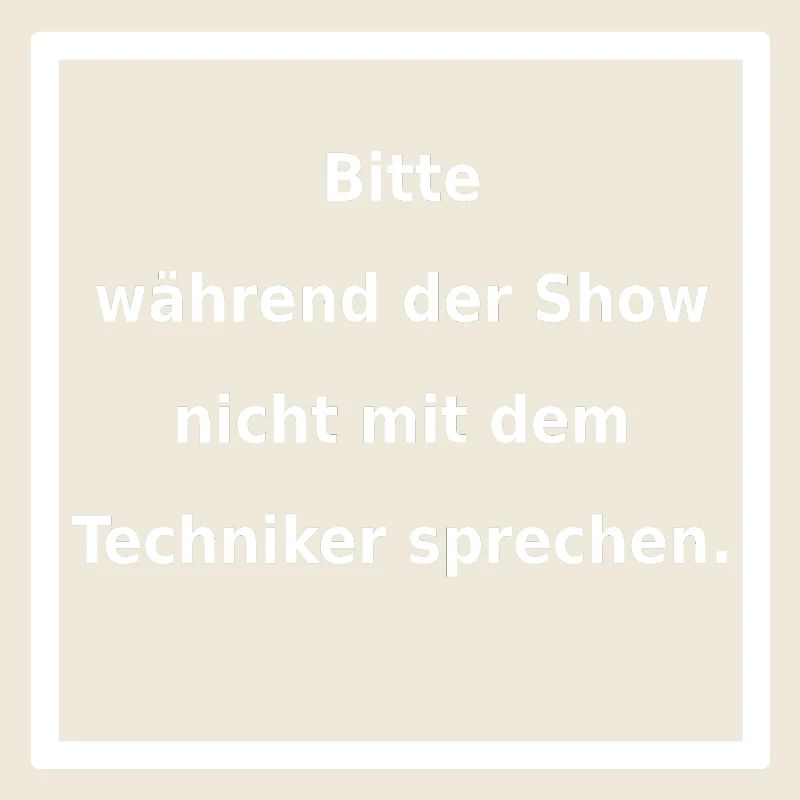 Warnhinweis: Techniker. (weiss)