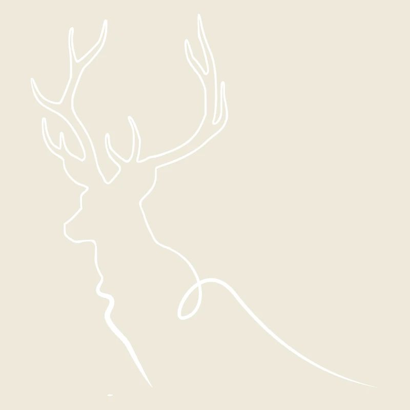 Hirsch Vektor Geschenk Geschenkidee