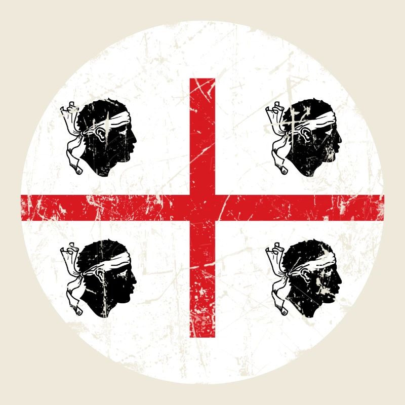 Sardinia rosette vintage effect