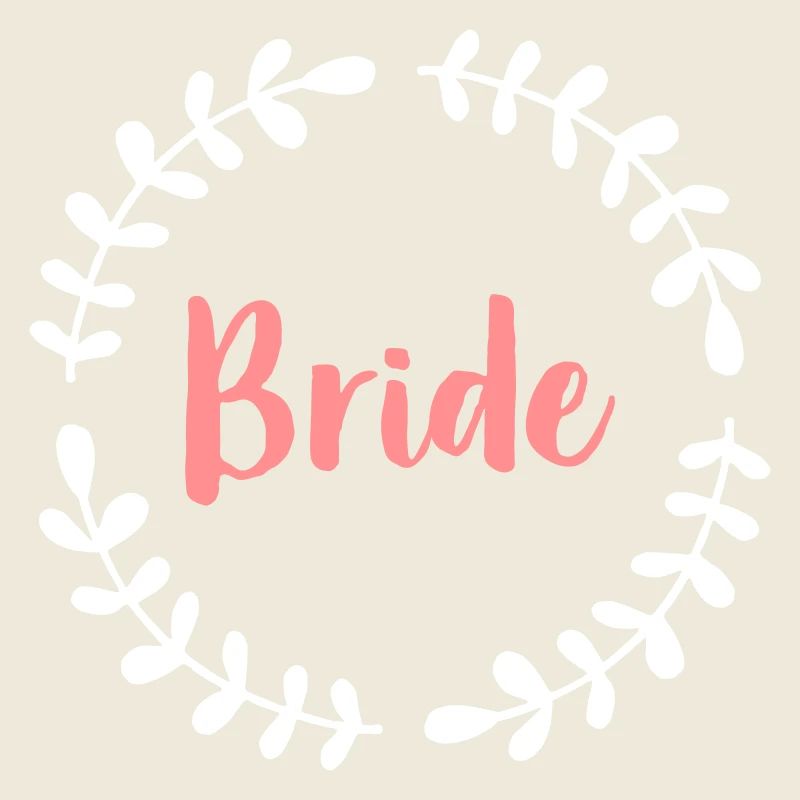 Bride Blätterkranz Junggesellinnenabschied