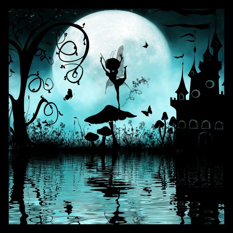 Nachts tanzen, du hübsche Fee.