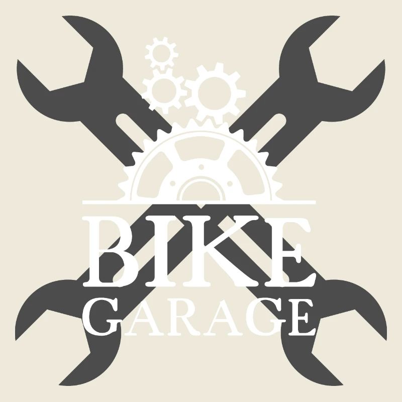 Bicycle Chain Logo Gear Screwdriver Workshop