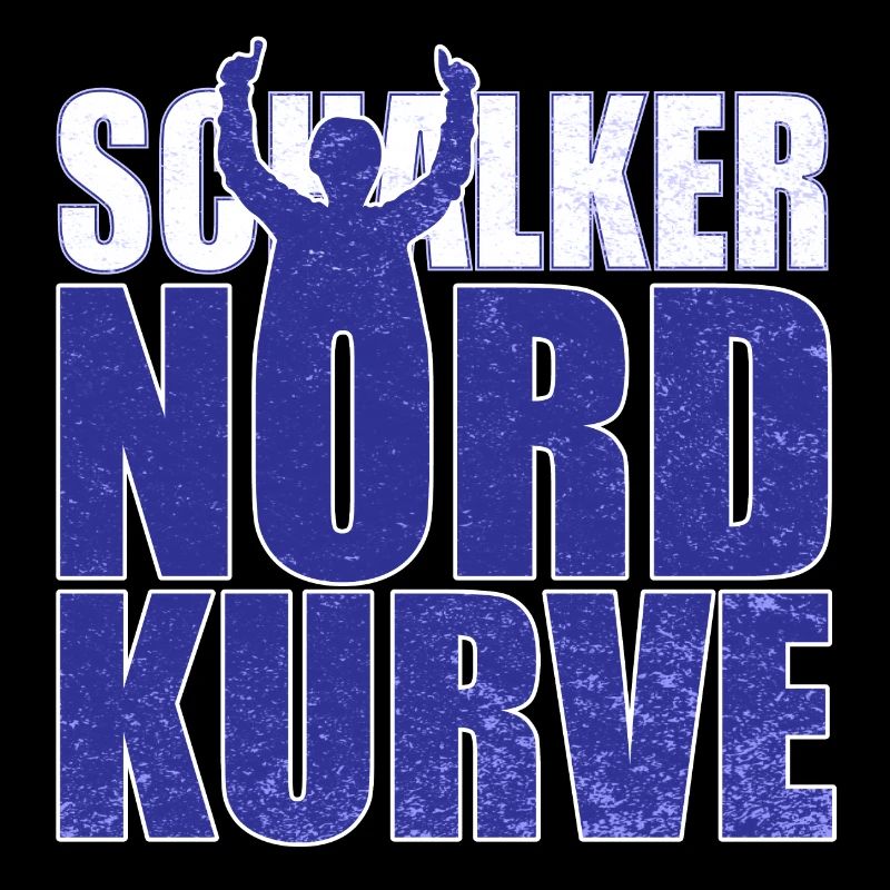 Schalker Nordkurve Schriftzug Geschenkidee