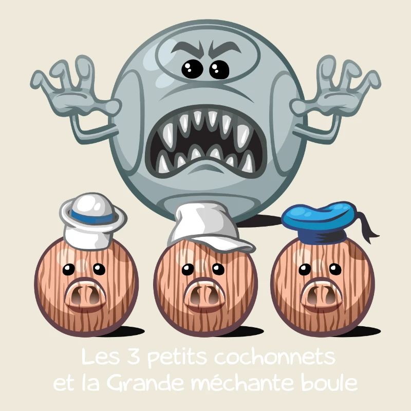 les 3 petits cochonets