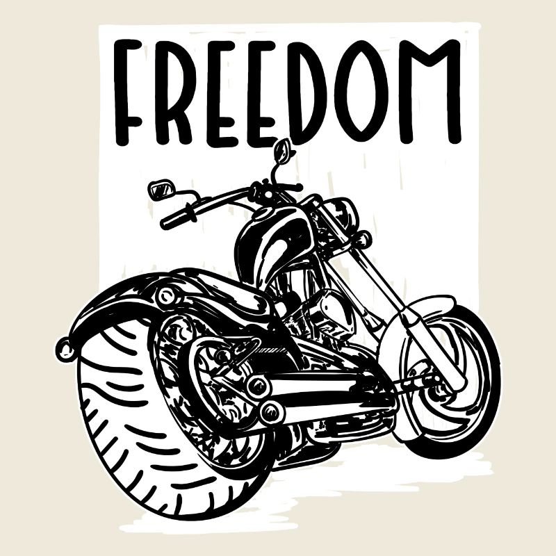 Déclaration de liberté sauvage de motards moto