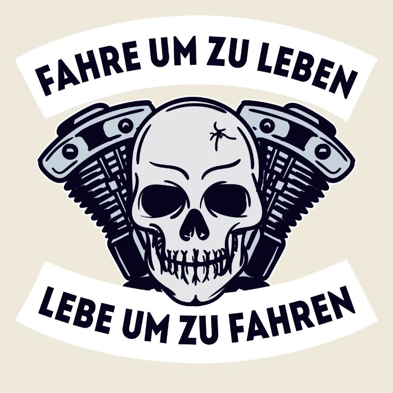 Motorrad Totenkopf Spruch Motorräder Statement