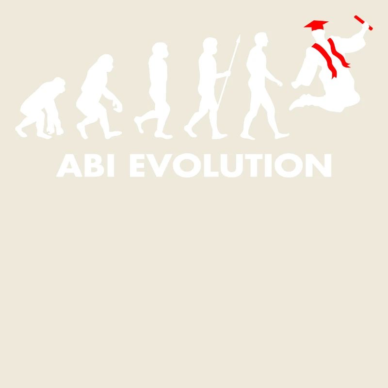 Abitur Abiturient Schulabschluss Evolution Abi