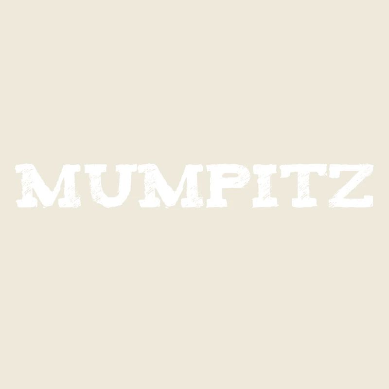 Mumpitz Distressed Logo