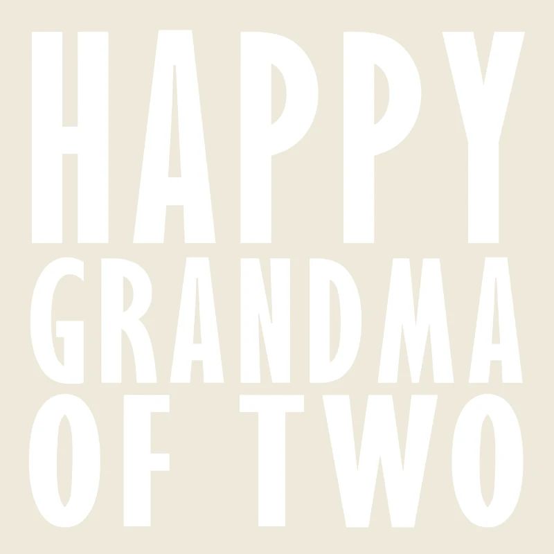 Heureuse grand-mère de 2