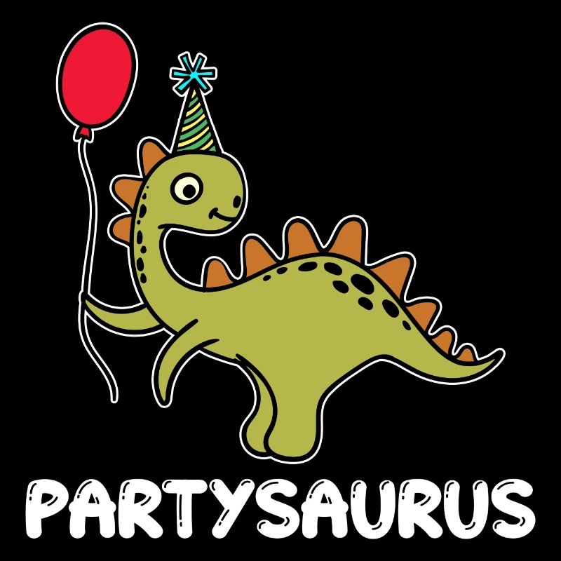 Party Machen Abfeiern Geburtstag Feiern Dino Fun