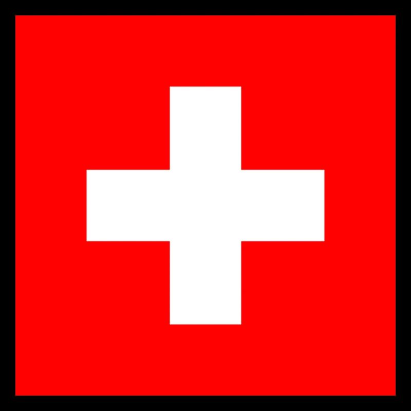 Autocollant drapeau de la Suisse Aufkleber Schweiz
