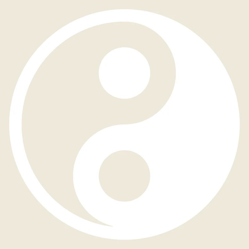 Yin Yang Vector Perfect Harmonic Personalize