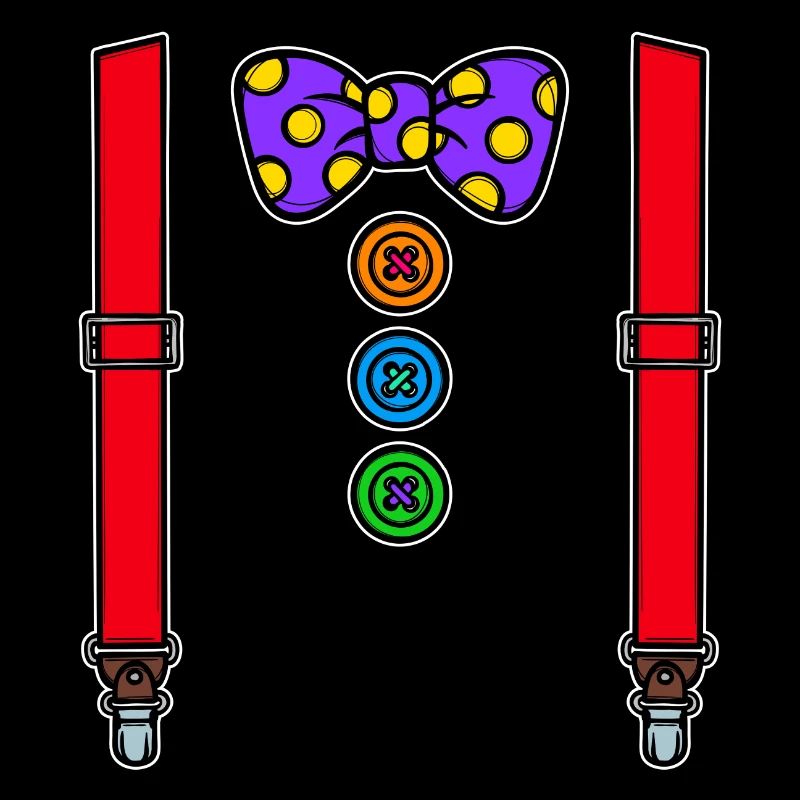 Clown costume carnaval carnaval