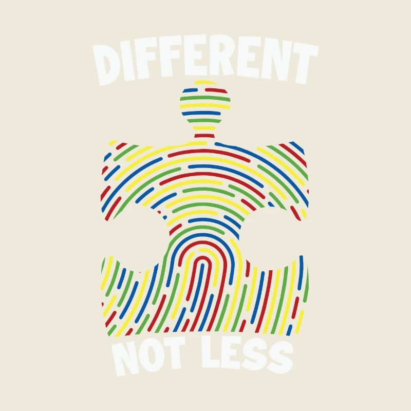 Diffirent pas moins d’autisme conscient de l’adn