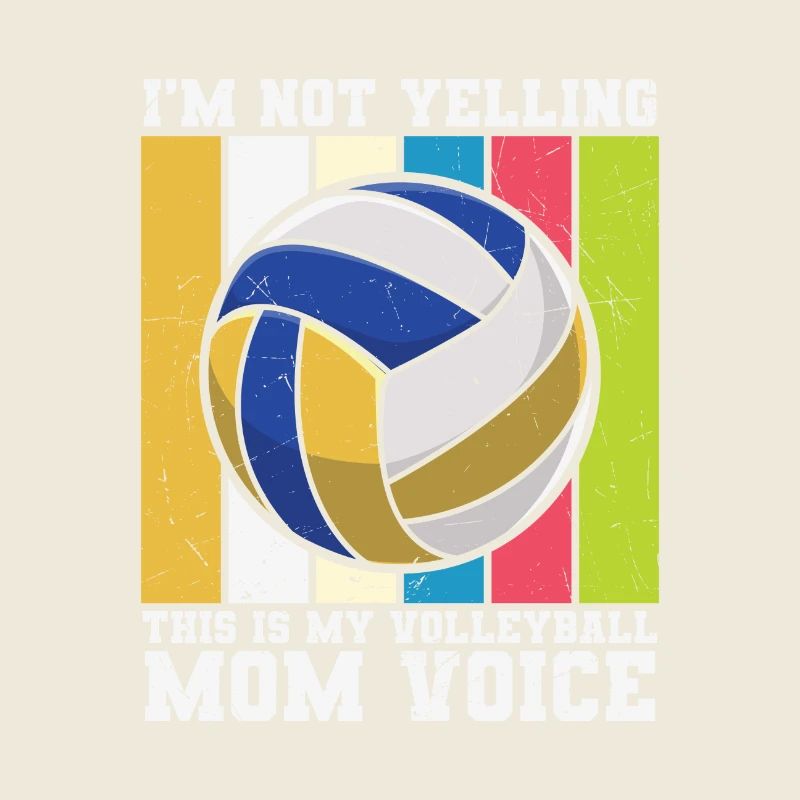C’est ma voix de maman de volleyball