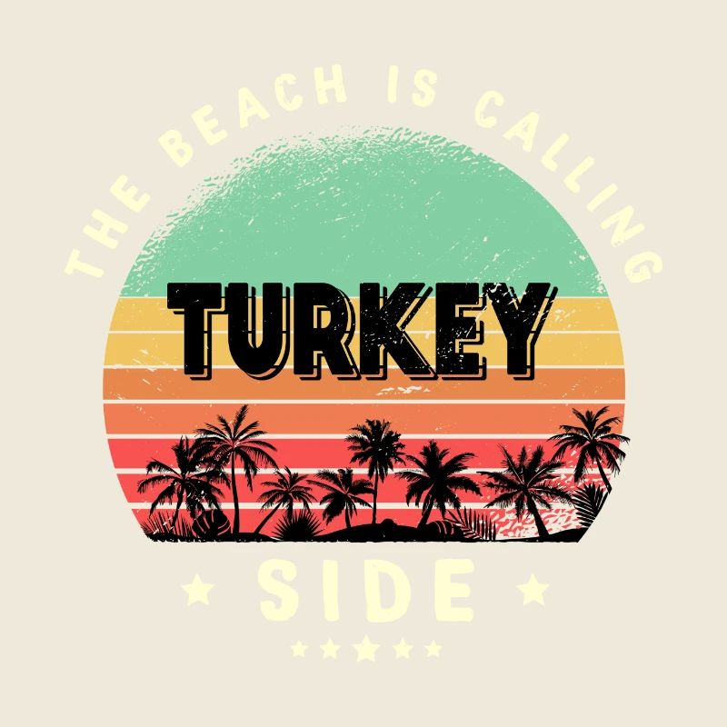 Design de plage Side Turkey