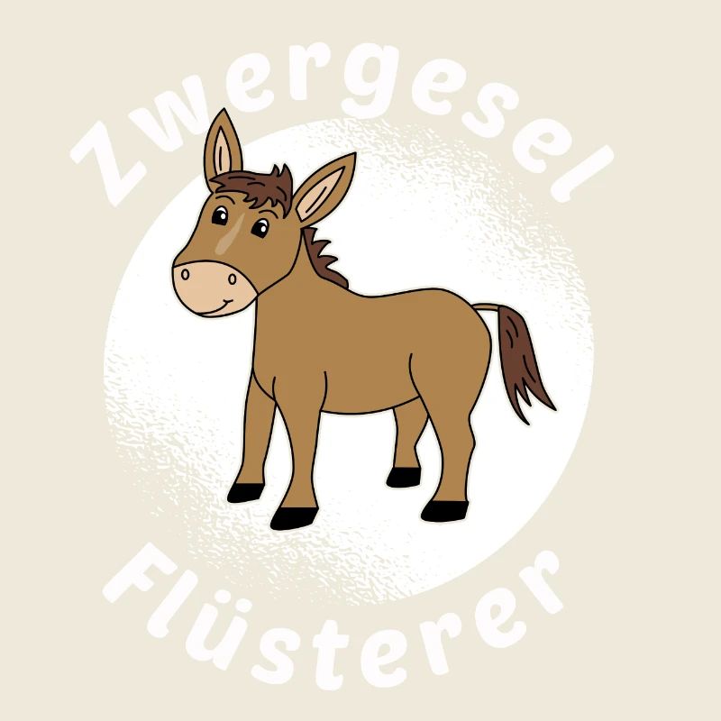 Zwergesel Flüsterer Miniesel Esel Muli Geschenk