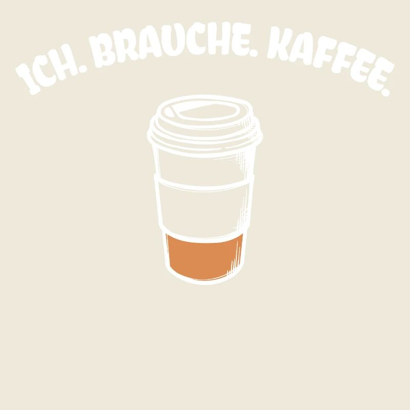 Kaffee Statement Kaffeetrinker Kaffeeliebhaber