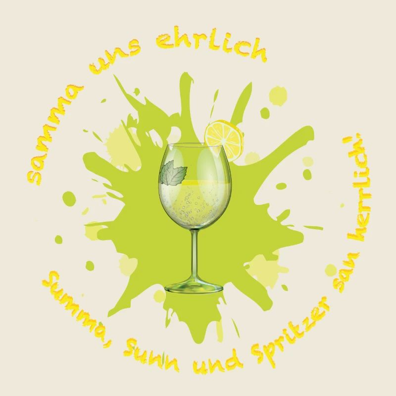 Samma uns ehrlich Summa Sunn Spritzer san herrlich