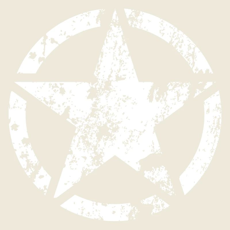 Weathered Circular Star