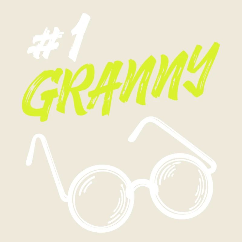 Statement Seniorin Brille Beste Omi Oma Großmutter