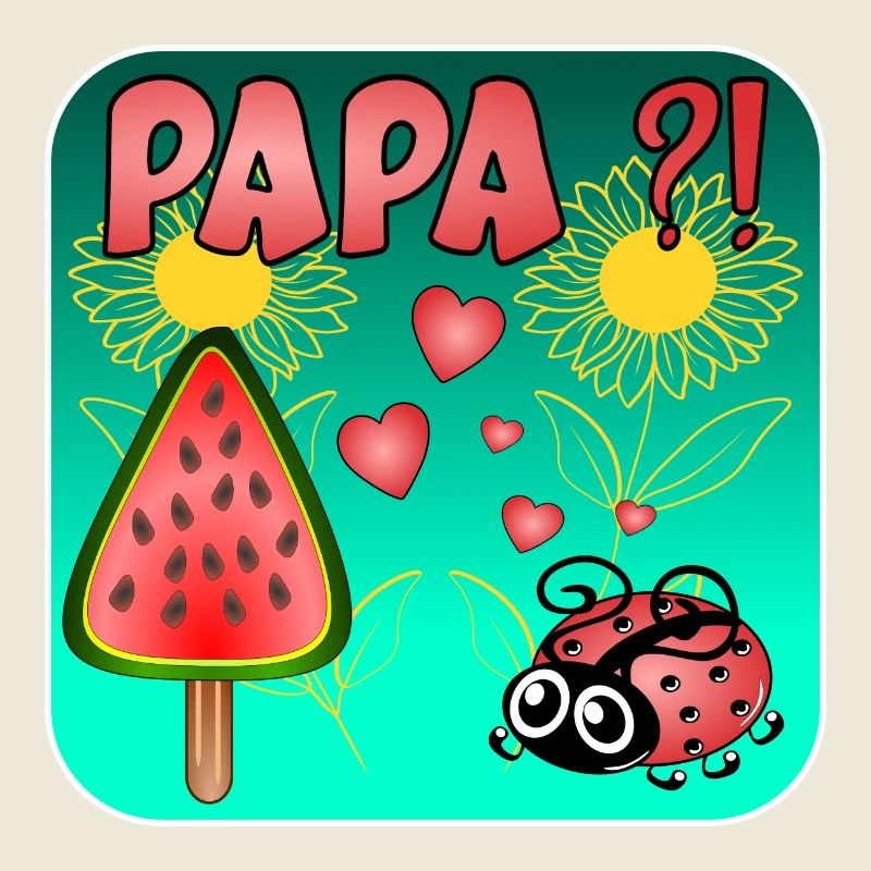 Wassermelonen Eiscreme - PAPA MARIENKÄFER