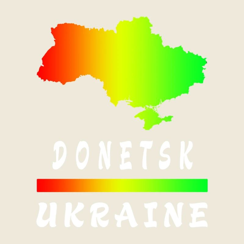 Donetsk Ukraine Regenbogen Design