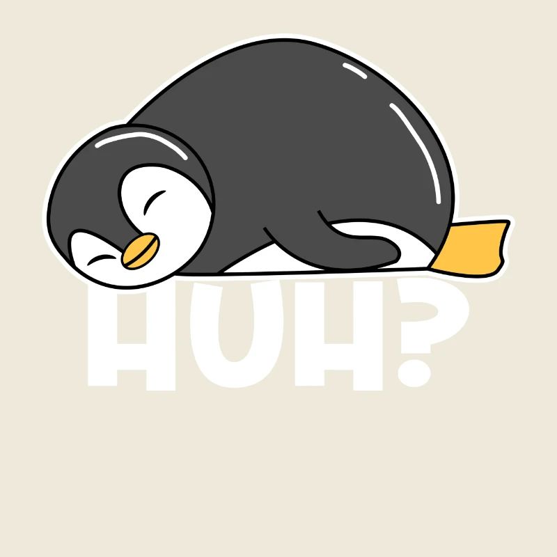 Pinguin Spruch Vogel Tier Zoo Seevogel Kalt