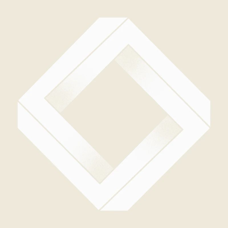 Weißer unmöglicher Diamant
