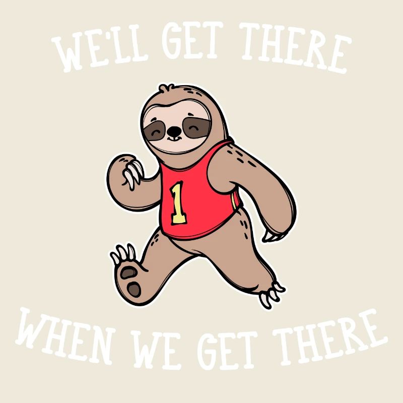 Tier Faultier Chillen Langsam Dschungel Statement