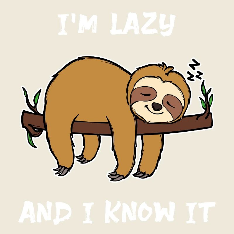 Animal Sloth Statement Lazy Sleeping Jungle