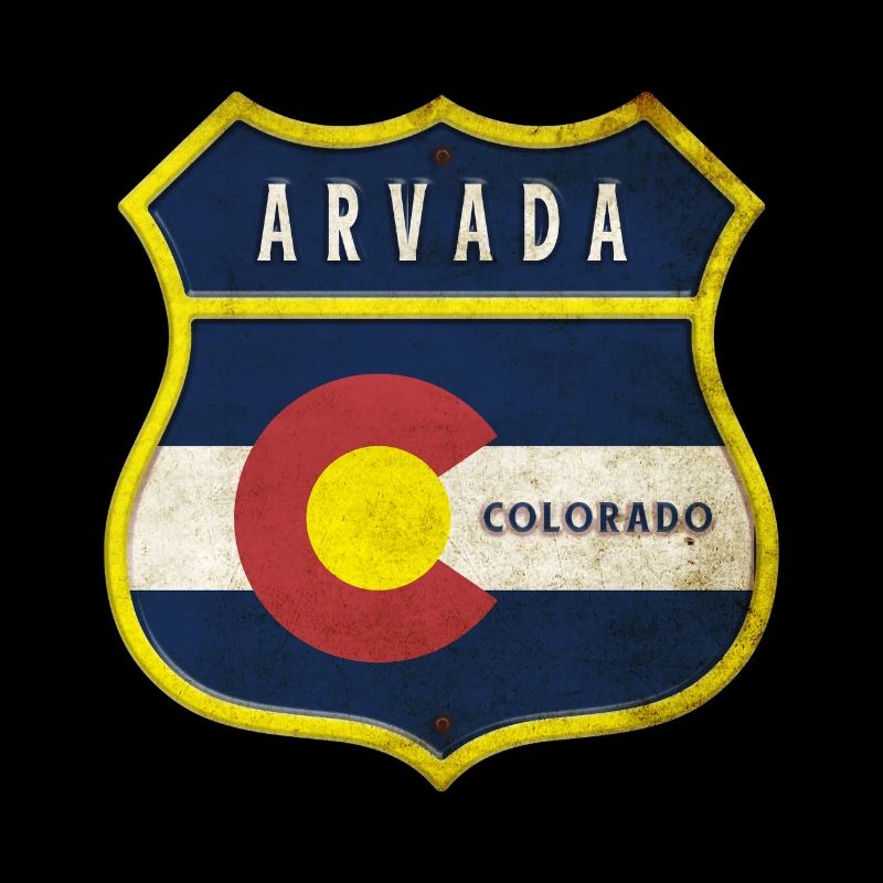 Design de l'écusson Arvada Colorado