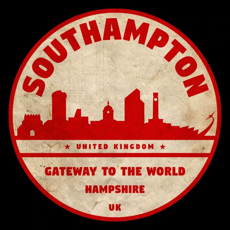 Southampton Skyline Abzeichen