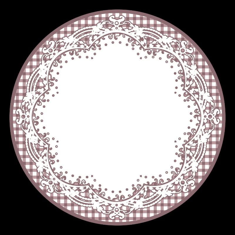 Nostalgia cake tip label in dusky pink