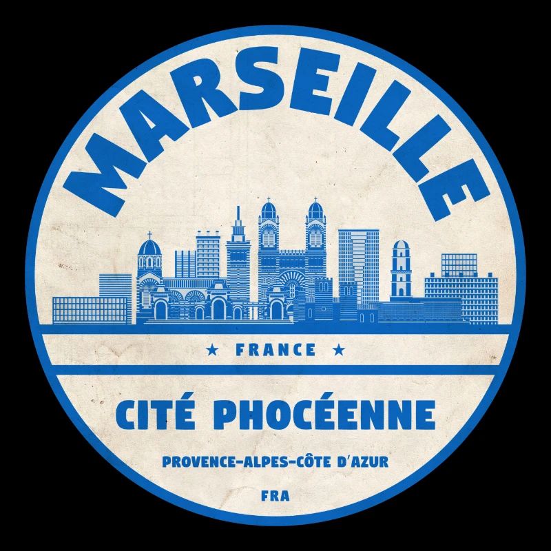 Marseille Cité Phocéenne Emblem