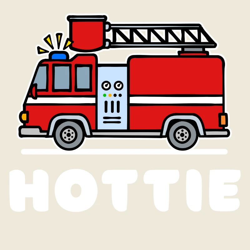 Feuerwehrauto Statement Lebensretter Feuerwehr