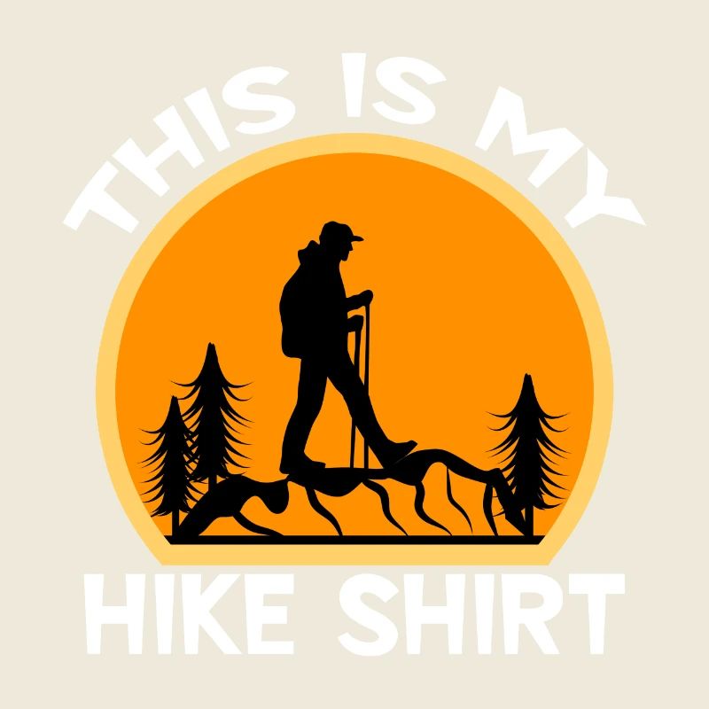 Wanderer Bergwanderung Wandern Statement Klettern