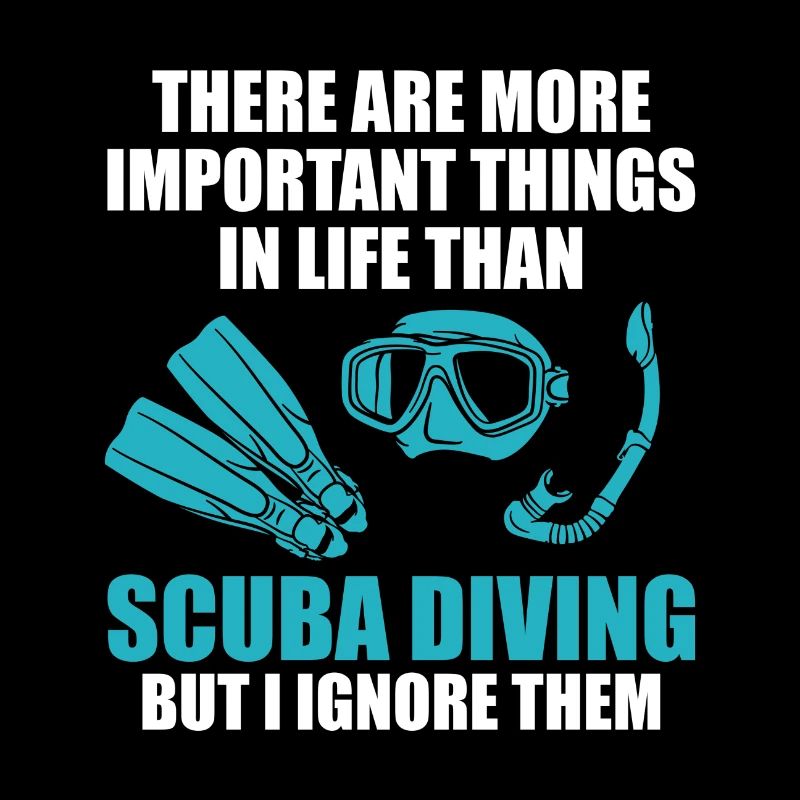 Scuba Diver Freitaucher Ozean Design