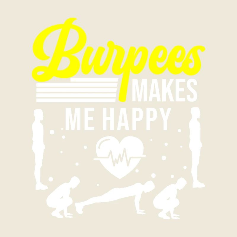Les burpees me rendent heureuse